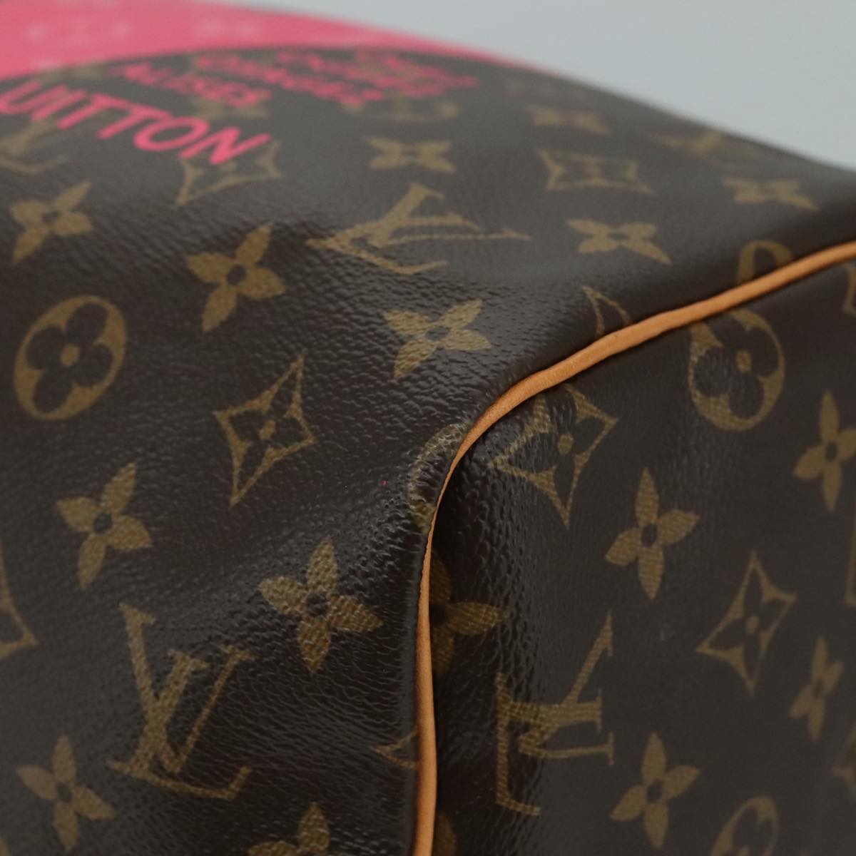 LOUIS VUITTON Monogram V Line Speedy 30 Hand Bag M41533 LV 105968A
