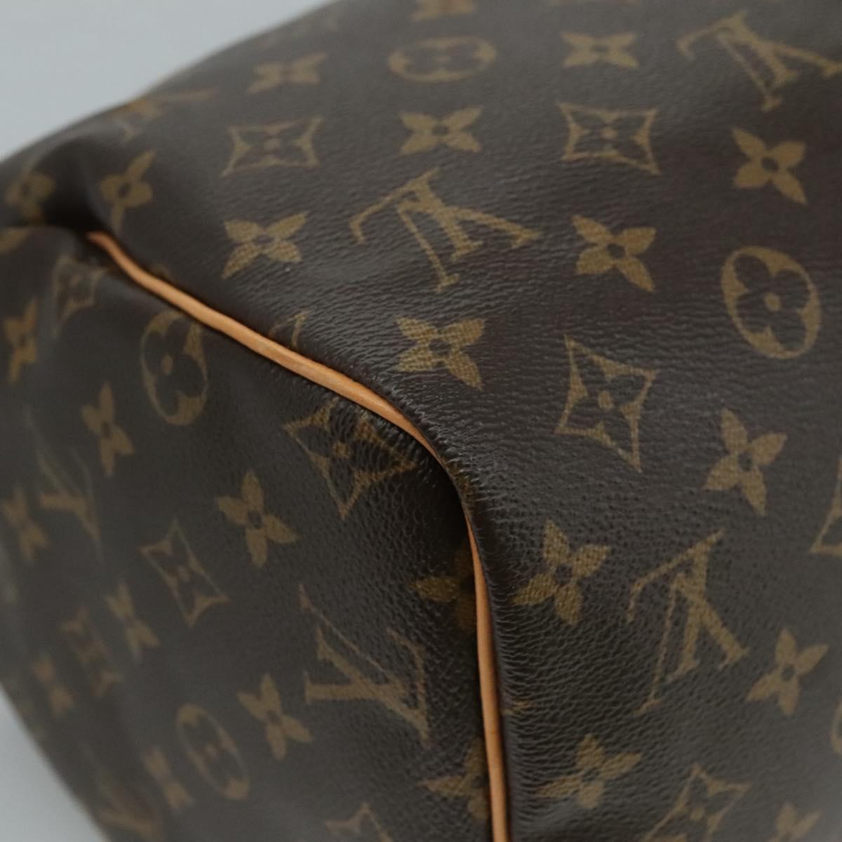 LOUIS VUITTON Monogram V Line Speedy 30 Hand Bag M41533 LV 105968A