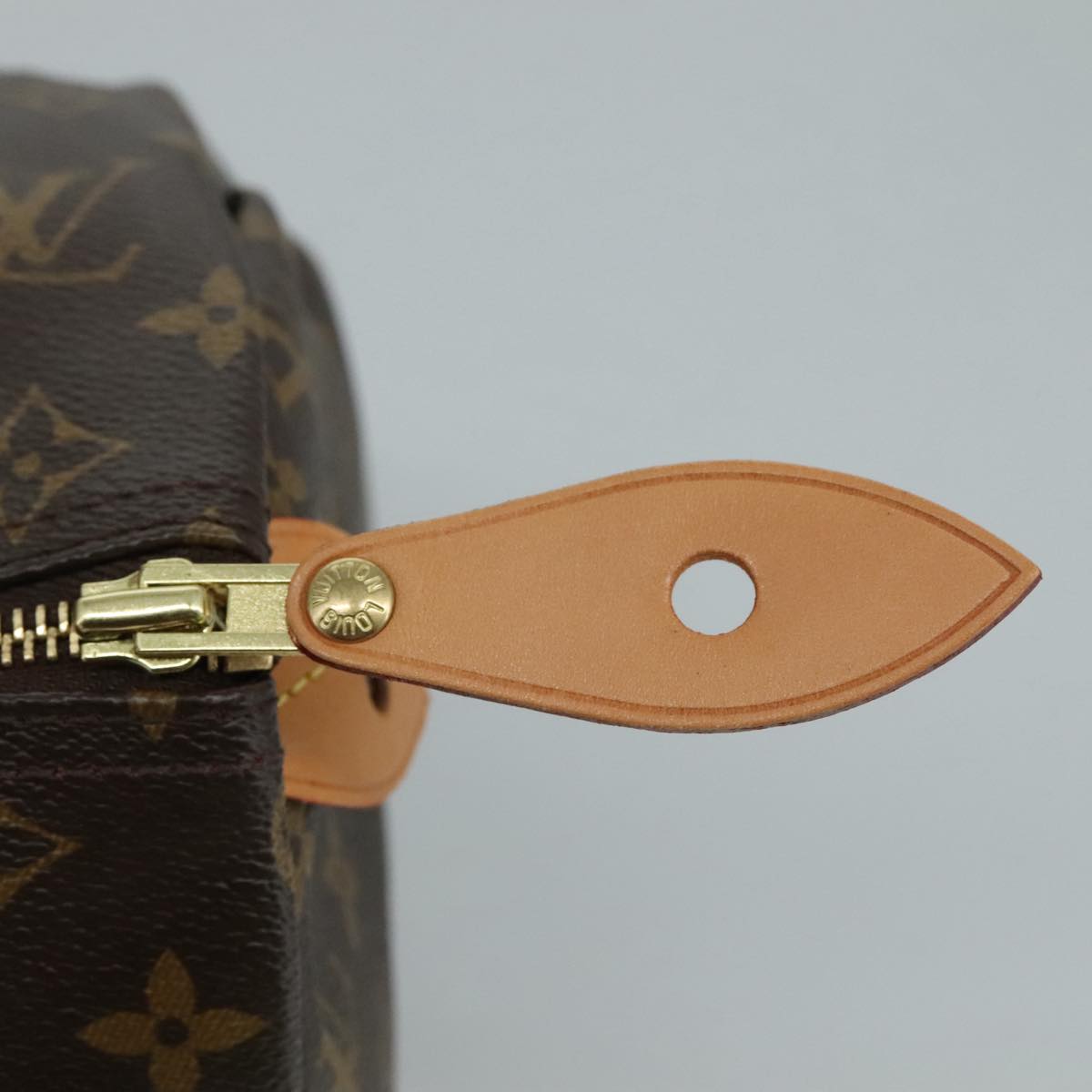 LOUIS VUITTON Monogram V Line Speedy 30 Hand Bag M41533 LV 105968A