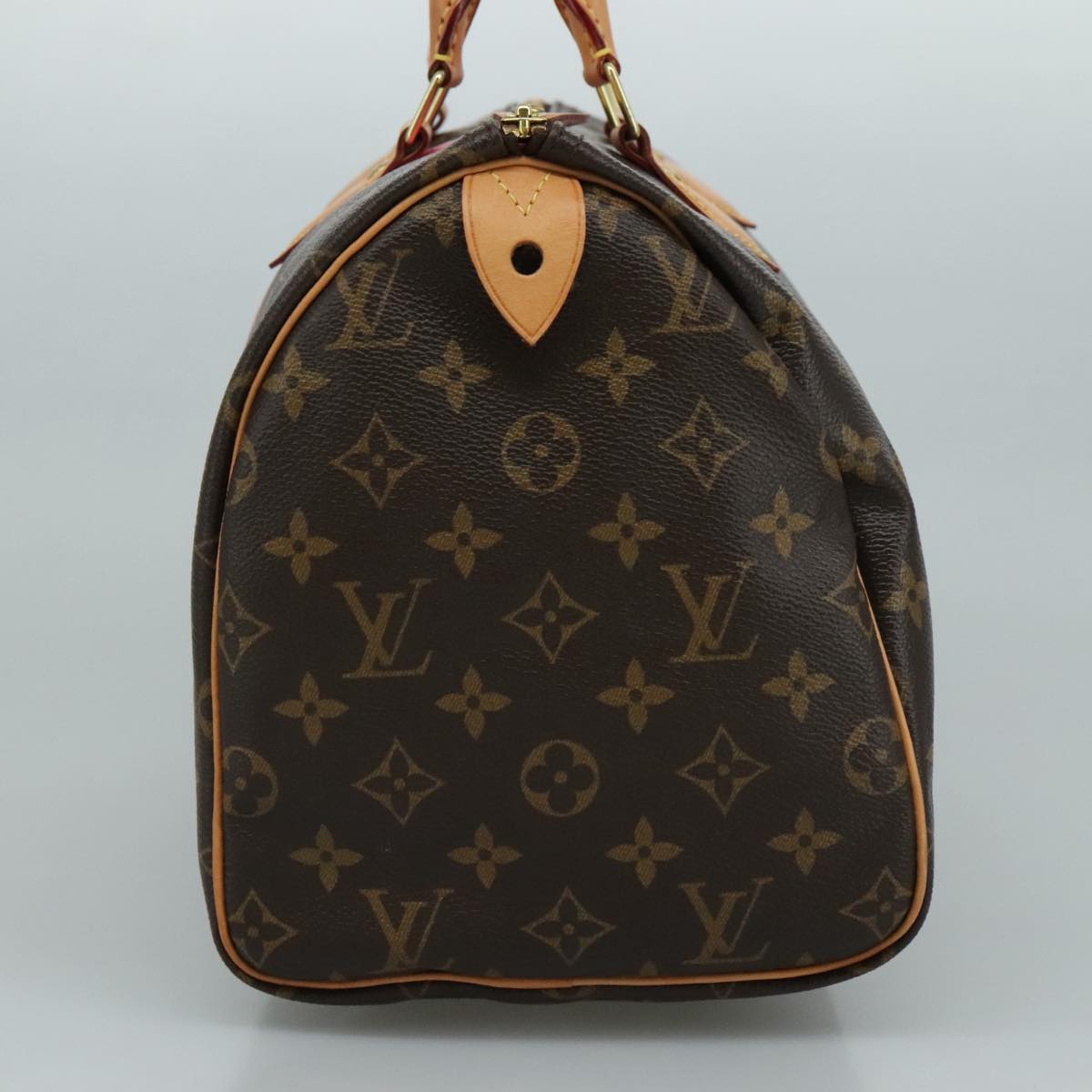 LOUIS VUITTON Monogram V Line Speedy 30 Hand Bag M41533 LV 105968A