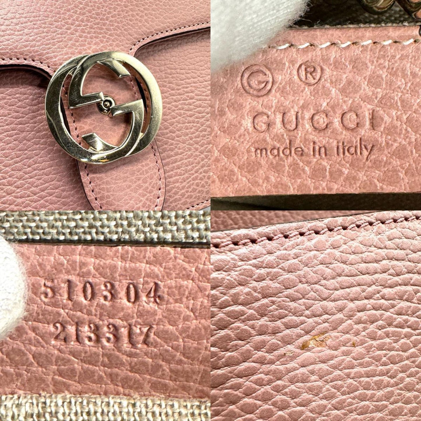 Luxury Gucci Trending 2025 Interlocking Buckle