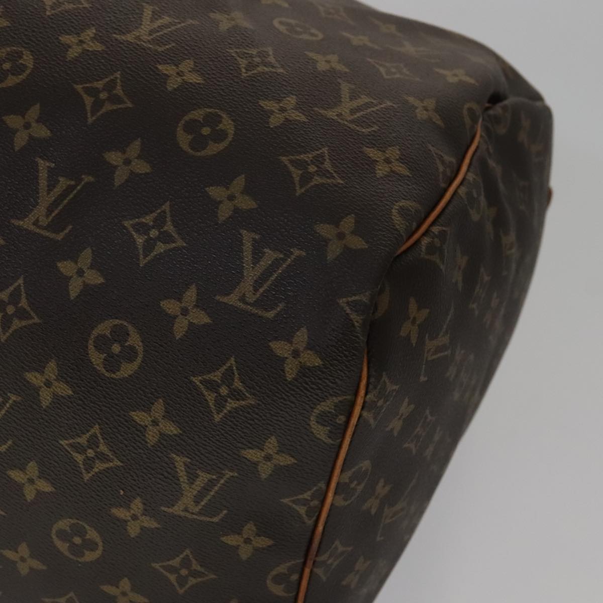 LOUIS VUITTON Monogram Keepall 55 Boston Bag M41424 LV 106578