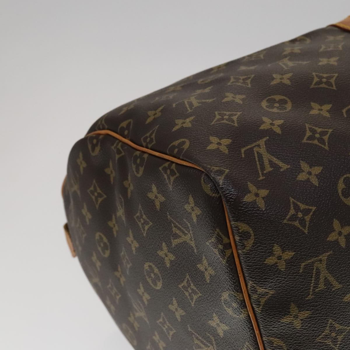 LOUIS VUITTON Monogram Keepall 55 Boston Bag M41424 LV 106578