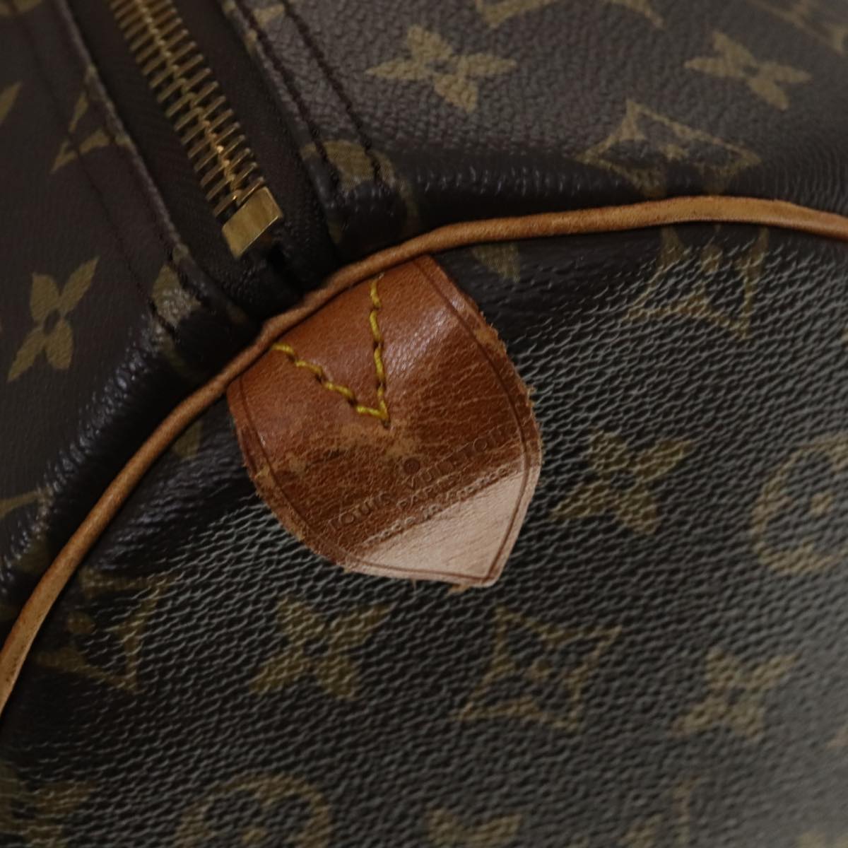LOUIS VUITTON Monogram Keepall 55 Boston Bag M41424 LV 106578