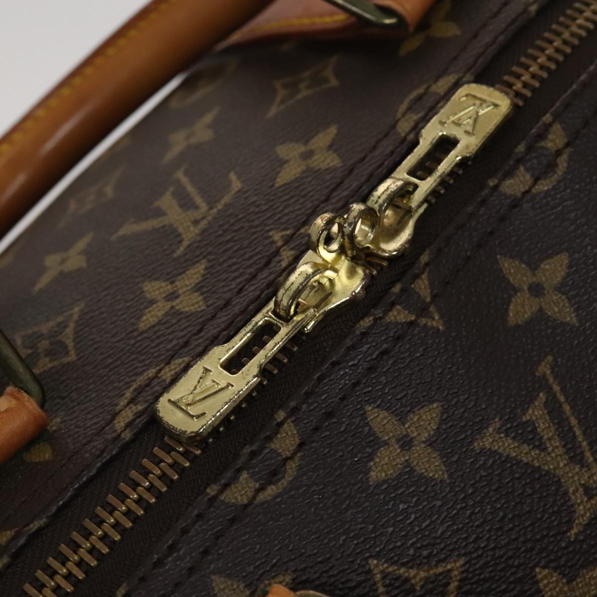 LOUIS VUITTON Monogram Keepall 55 Boston Bag M41424 LV 106578