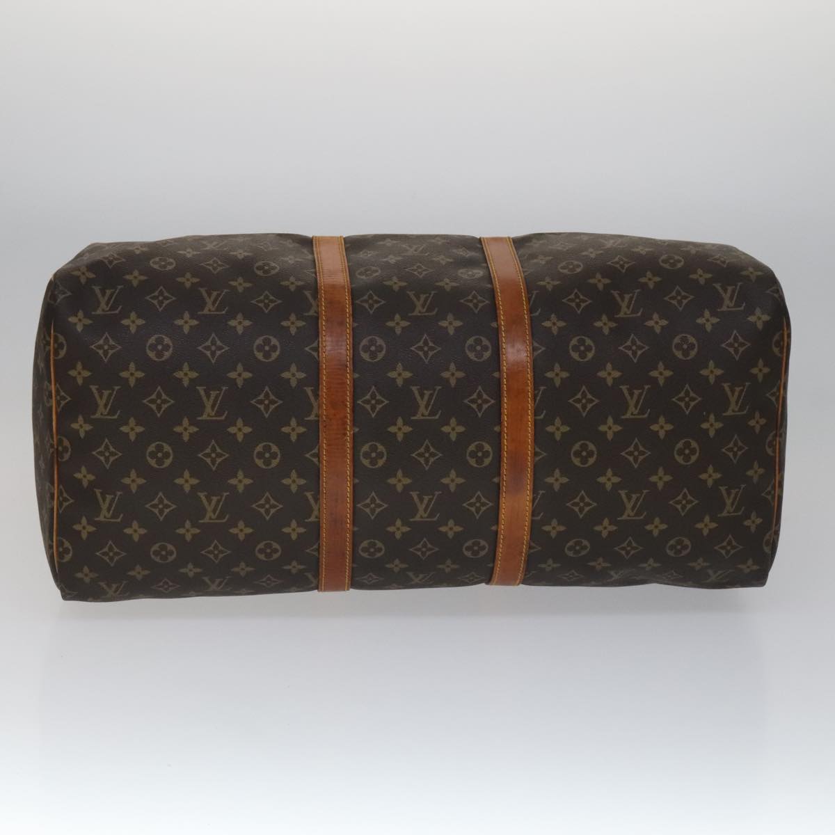 LOUIS VUITTON Monogram Keepall 55 Boston Bag M41424 LV 106578