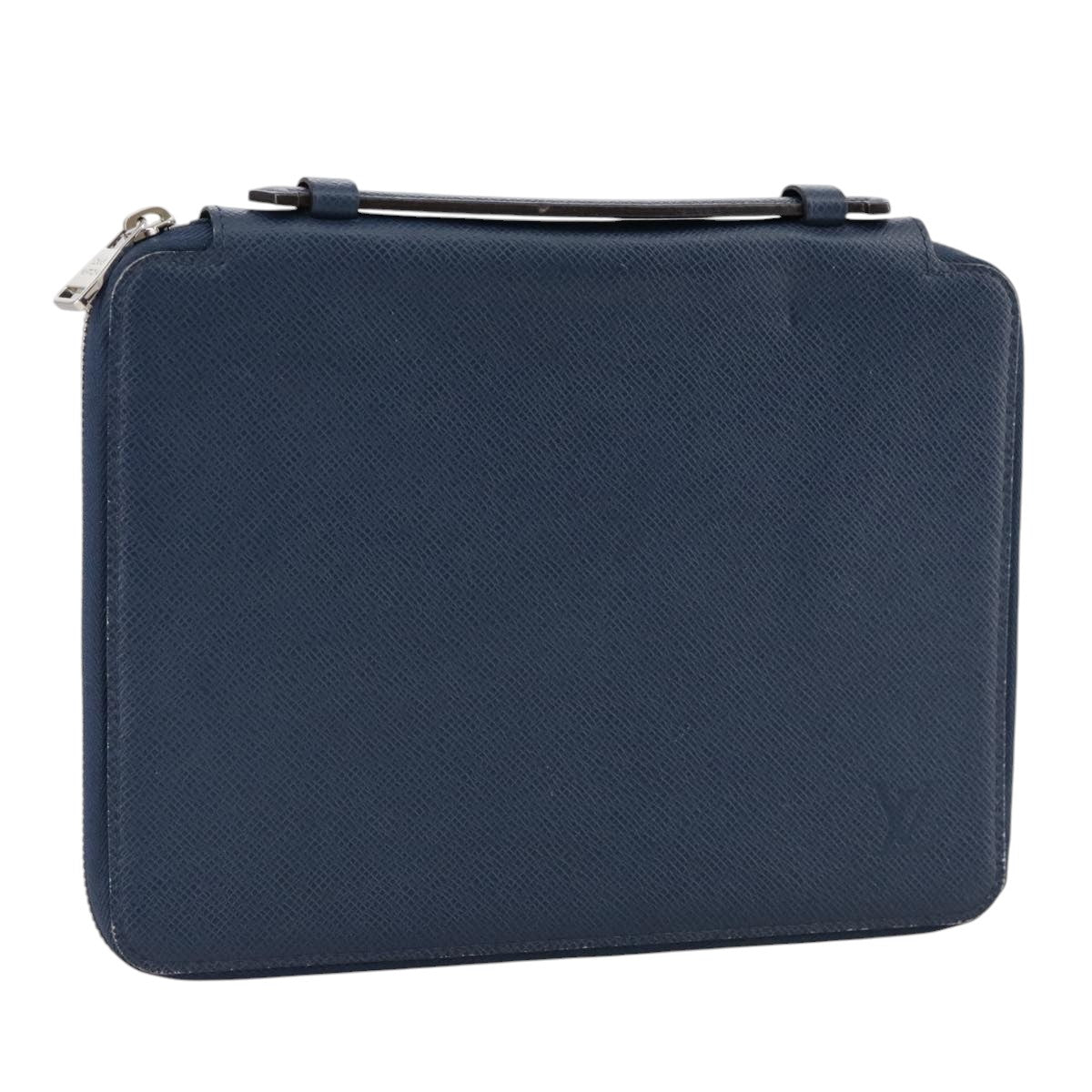 LOUIS VUITTON Taiga iPad Case Navy LV 106731