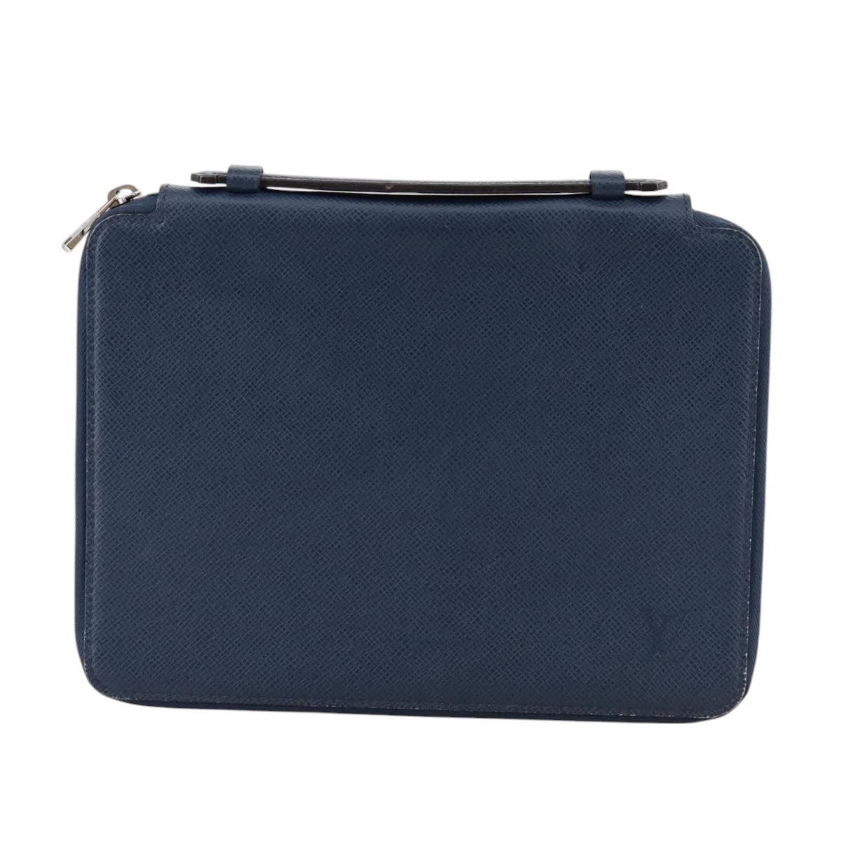 LOUIS VUITTON Taiga iPad Case Navy LV 106731