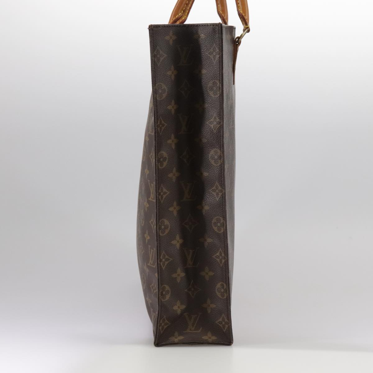LOUIS VUITTON Monogram Sac Plat Hand Bag M51140 LV 106944