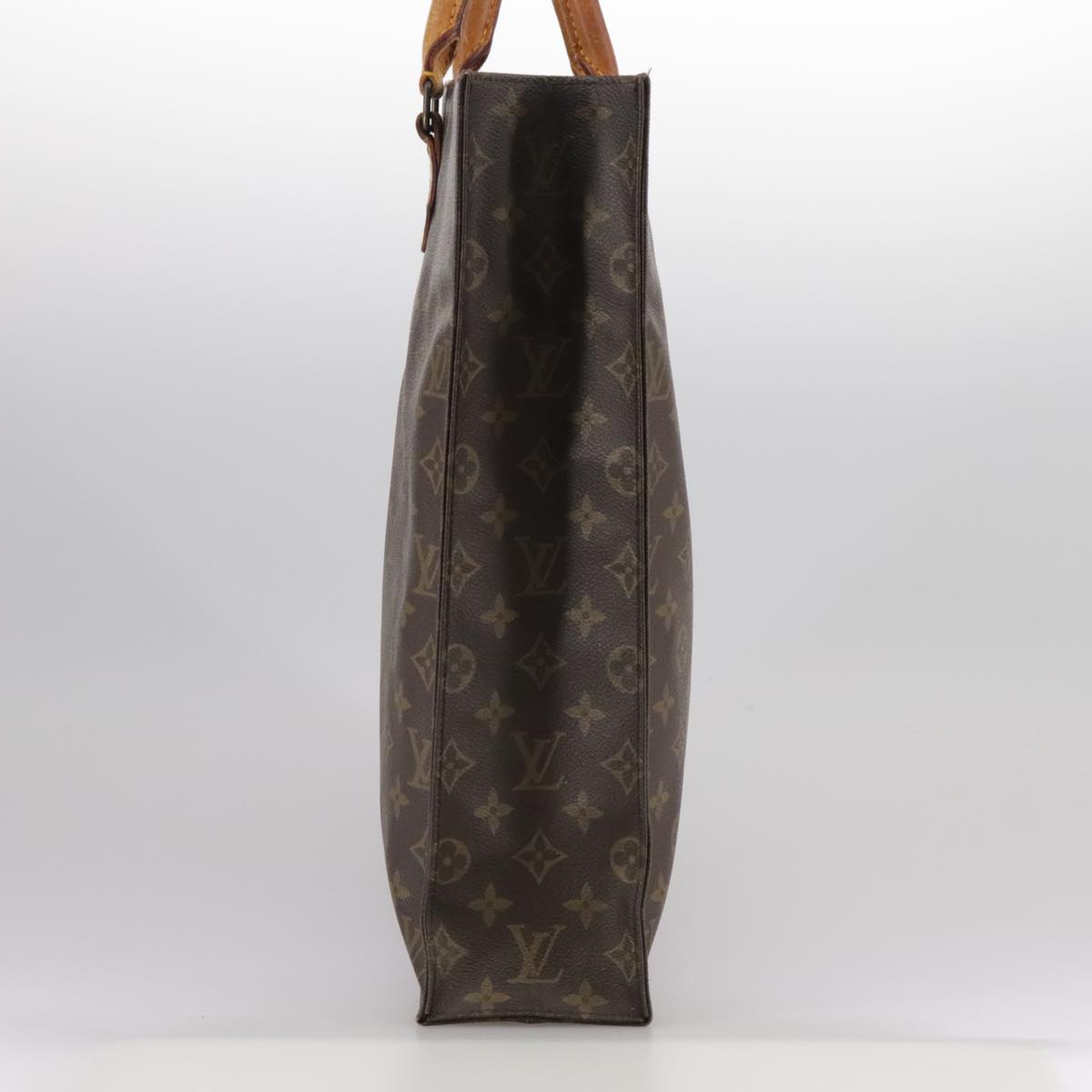 LOUIS VUITTON Monogram Sac Plat Hand Bag M51140 LV 106945