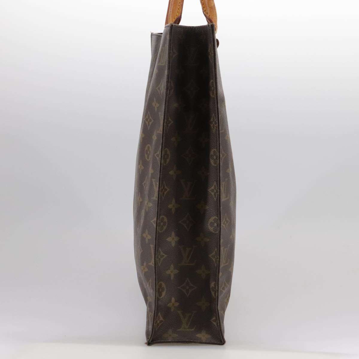 LOUIS VUITTON Monogram Sac Plat Hand Bag M51140 LV 106945
