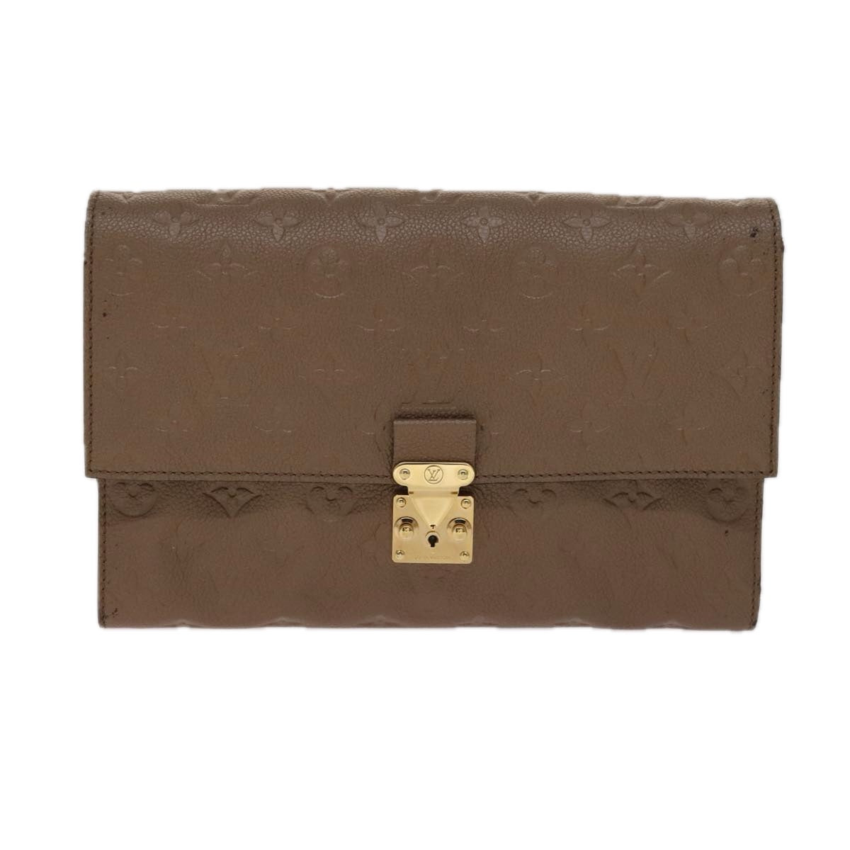 LOUIS VUITTON Monogram Empreinte Fascinant Bag White Neige M40807 LV 106994
