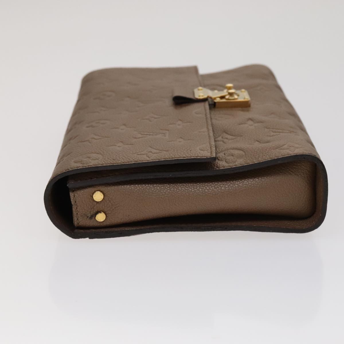 LOUIS VUITTON Monogram Empreinte Fascinant Bag White Neige M40807 LV 106994