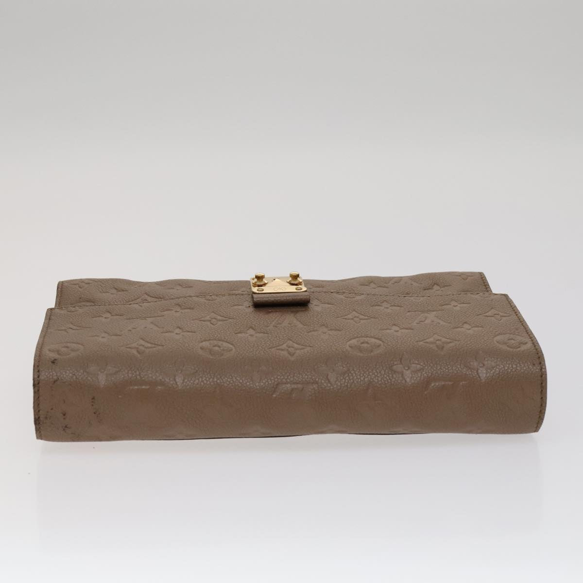 LOUIS VUITTON Monogram Empreinte Fascinant Bag White Neige M40807 LV 106994