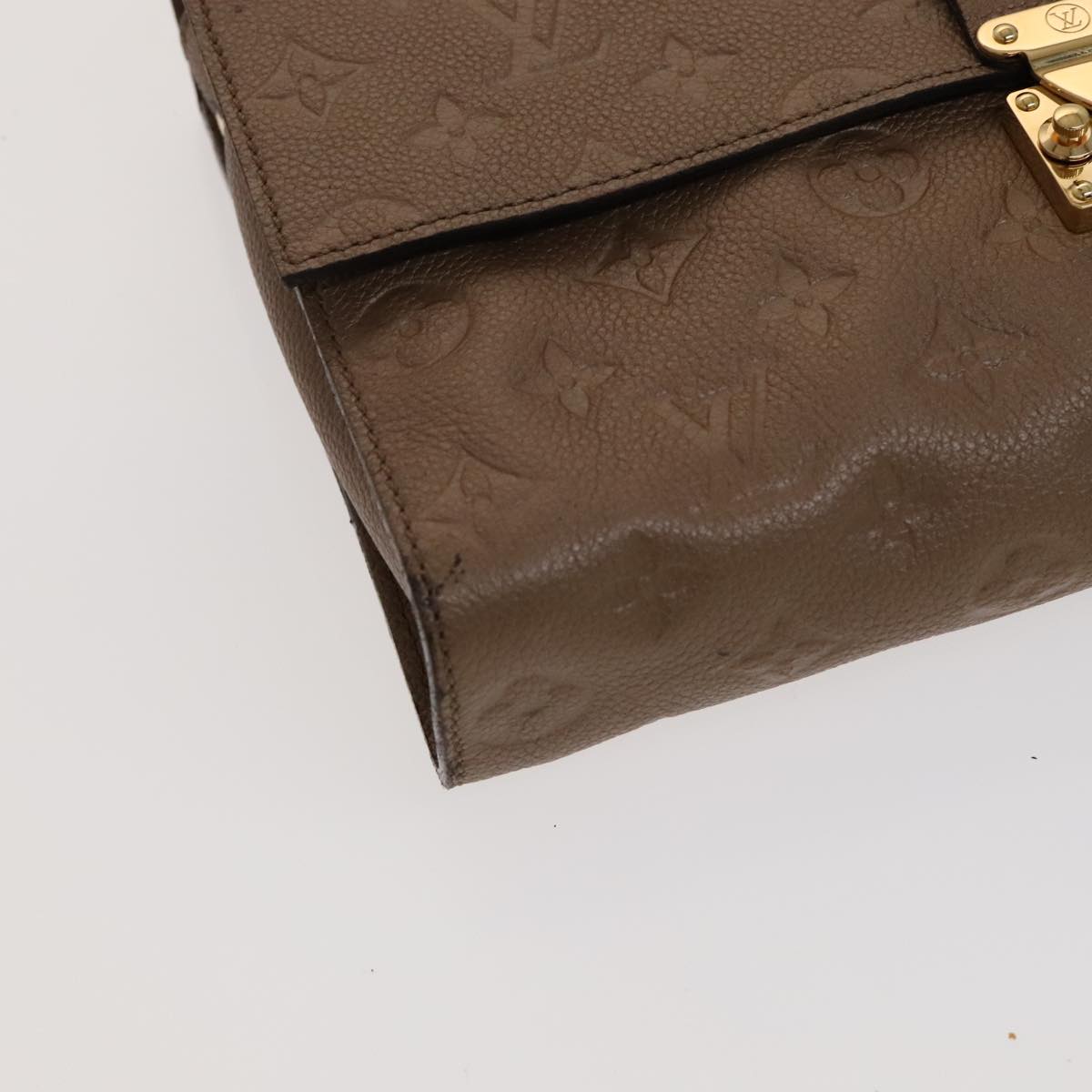 LOUIS VUITTON Monogram Empreinte Fascinant Bag White Neige M40807 LV 106994
