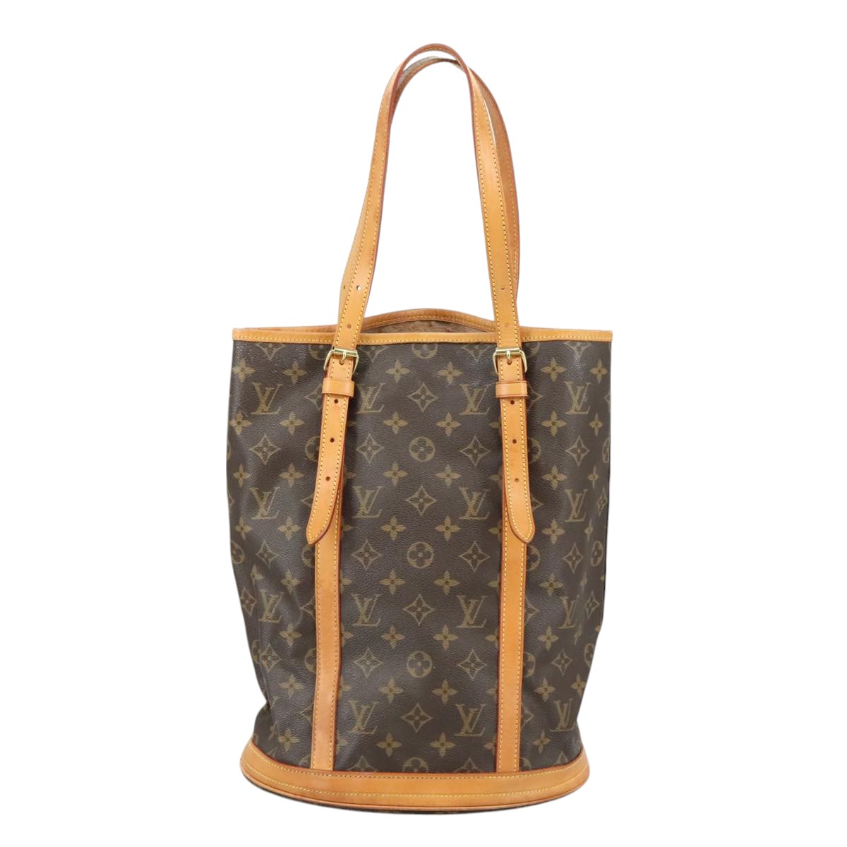LOUIS VUITTON Monogram Bucket GM Shoulder Bag M42236 LV 107033