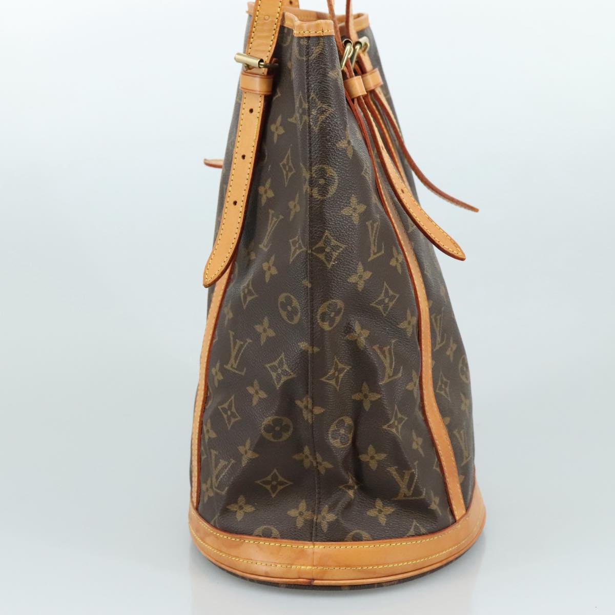 LOUIS VUITTON Monogram Bucket GM Shoulder Bag M42236 LV 107033