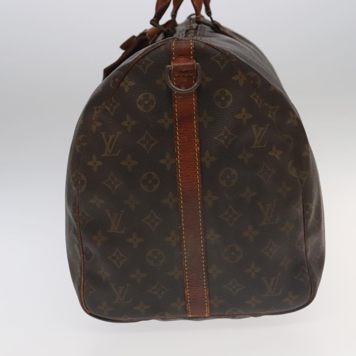 LOUIS VUITTON Monogram Keepall Bandouliere 55 Boston Bag M41414 LV 107048
