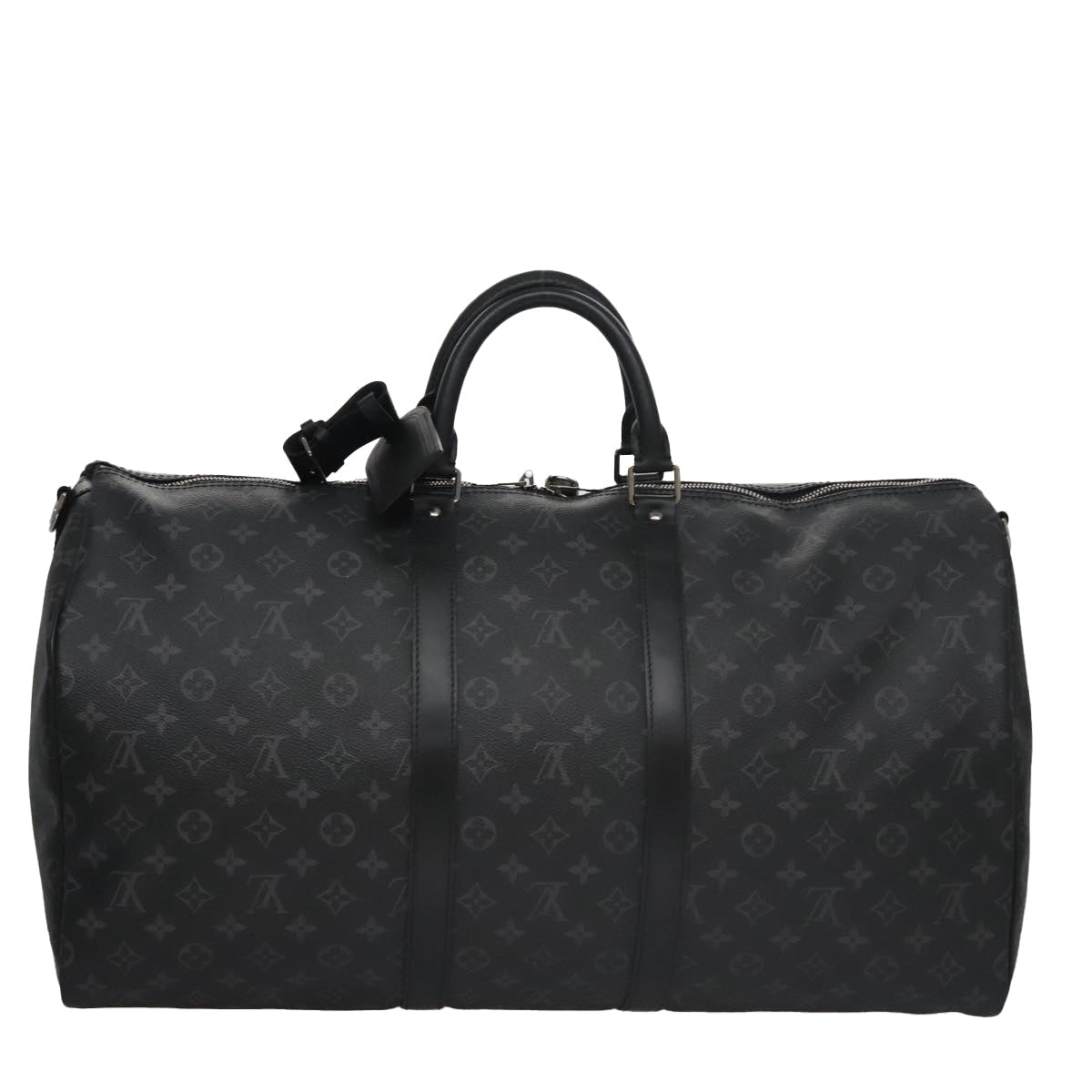 LOUIS VUITTON Monogram Eclipse Keepall Bandouliere 50 Bag M40569 107058SA