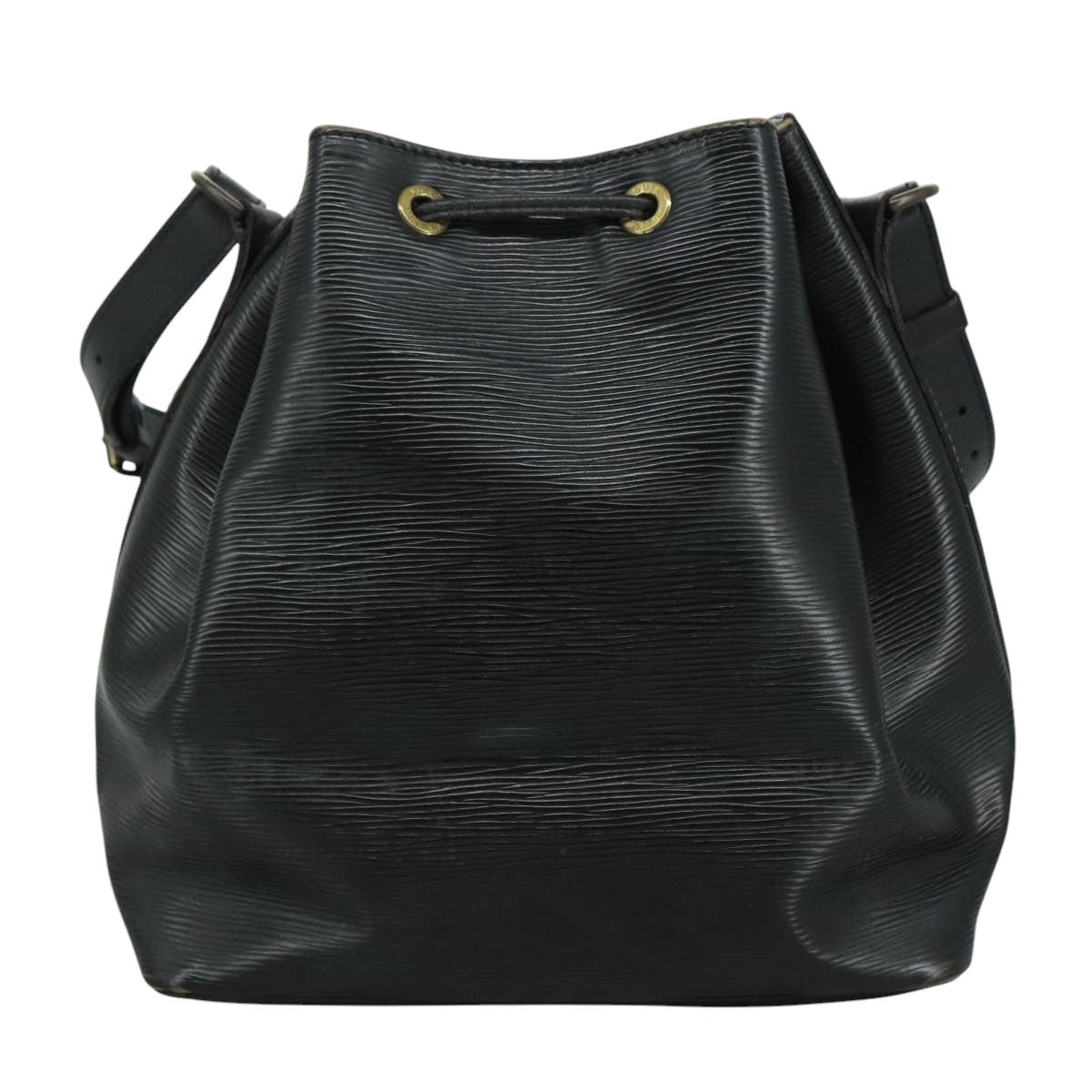 LOUIS VUITTON Epi Petit Noe Shoulder Bag Black M44102 LV 107067