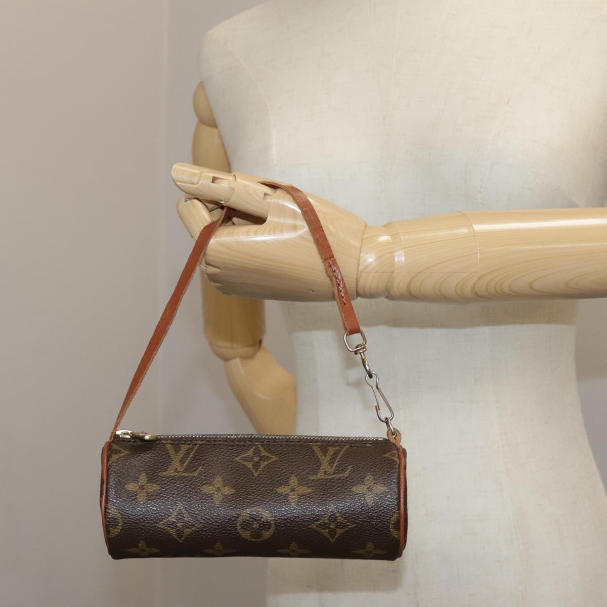 LOUIS VUITTON Monogram Papillon Pouch LV 107326