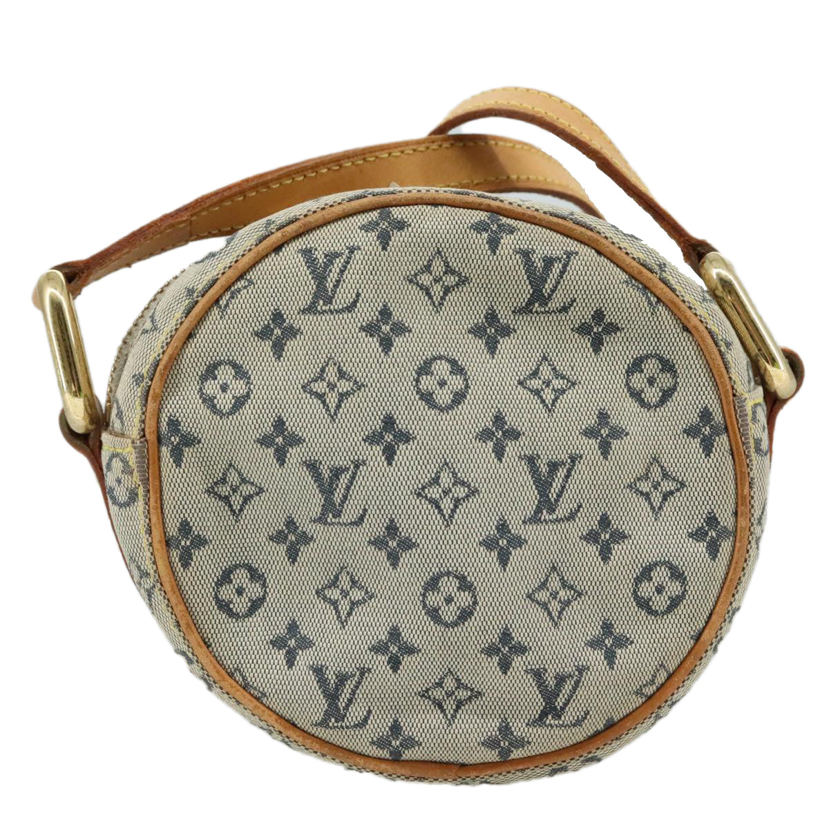 LOUIS VUITTON Monogram Mini Jeanne PM Shoulder Bag Blue M92001 LV 107390