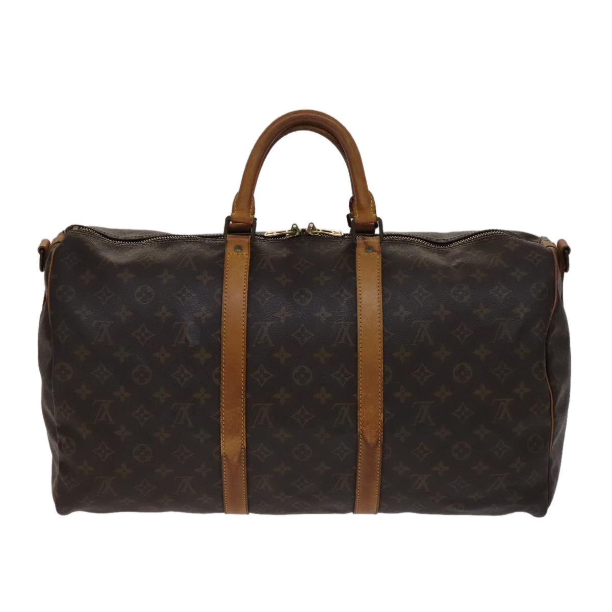 LOUIS VUITTON Monogram Keepall Bandouliere 50 Boston Bag M41416 LV 107399