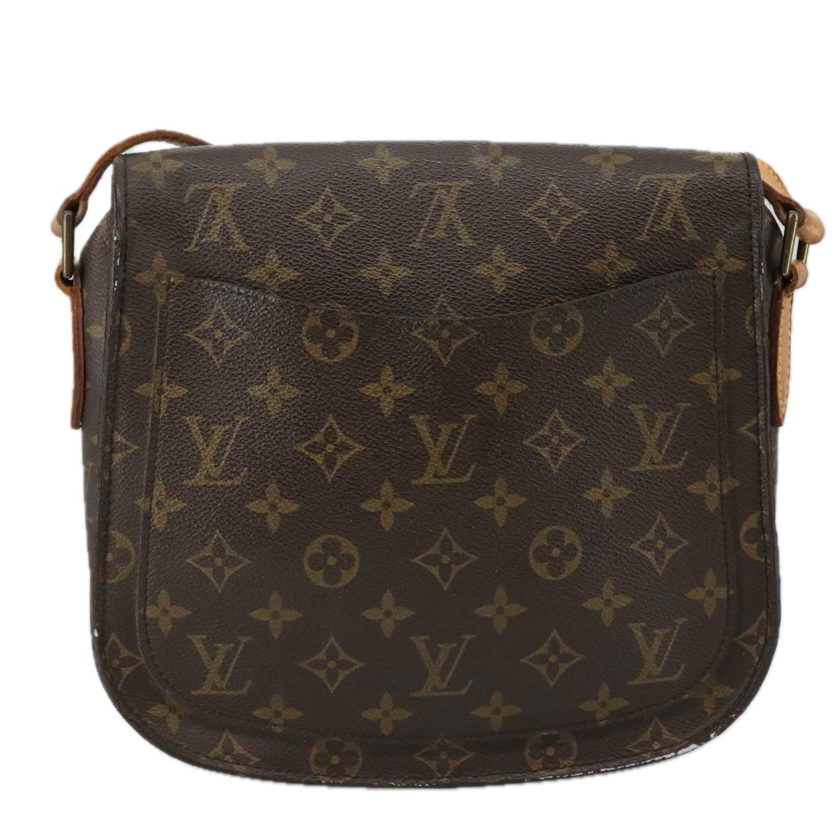 LOUIS VUITTON Monogram Saint Cloud GM Shoulder Bag M51242 LV 107404