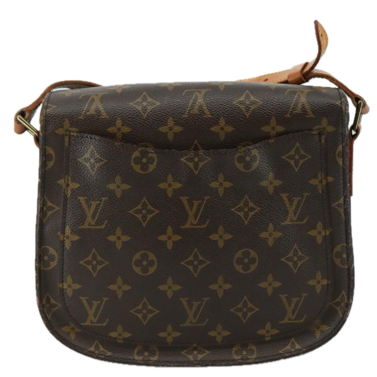 LOUIS VUITTON Monogram Saint Cloud GM Shoulder Bag M51242 LV 107415