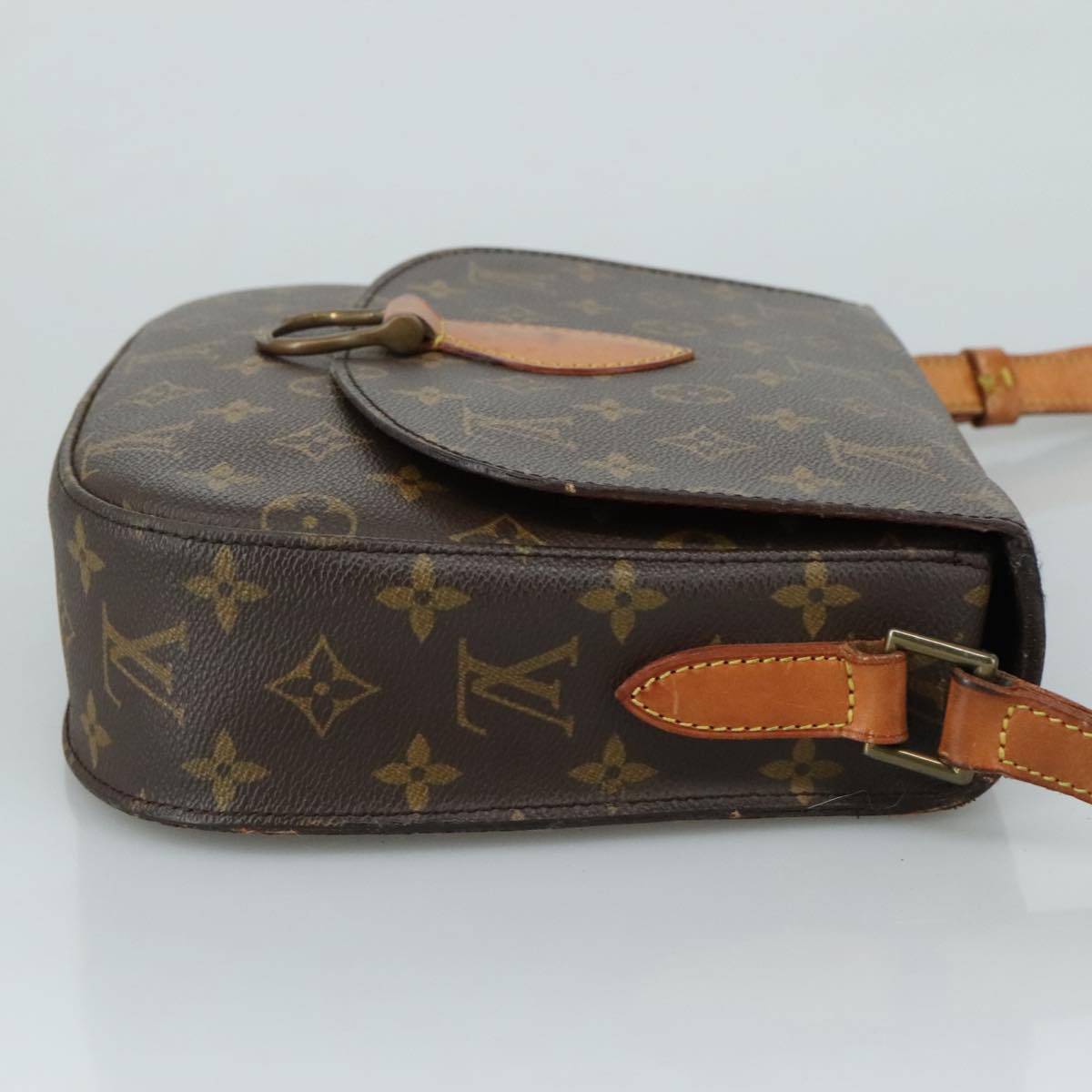LOUIS VUITTON Monogram Saint Cloud GM Shoulder Bag M51242 LV 107415