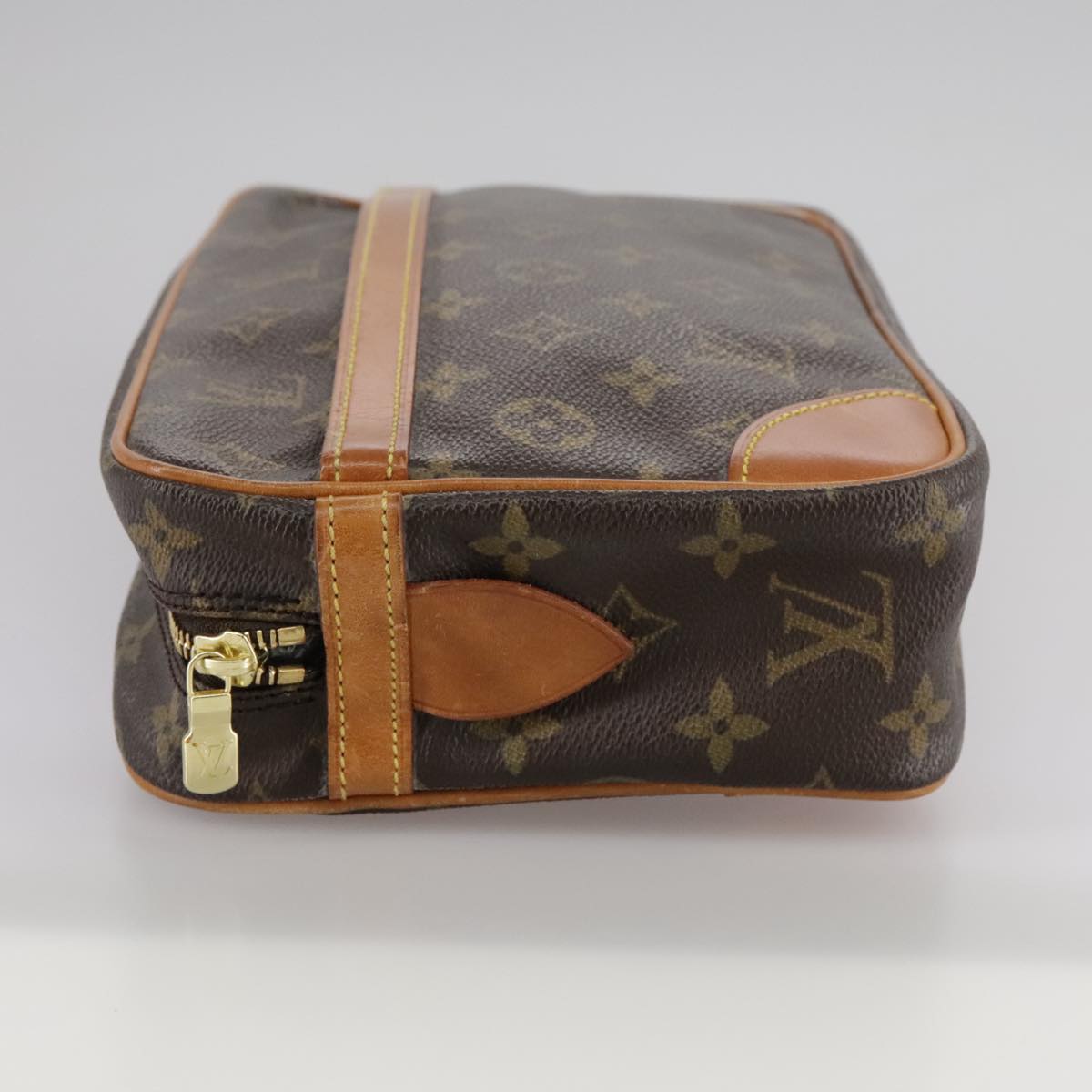 LOUIS VUITTON Monogram Compiegne 28 Clutch Bag M51845 LV 107422