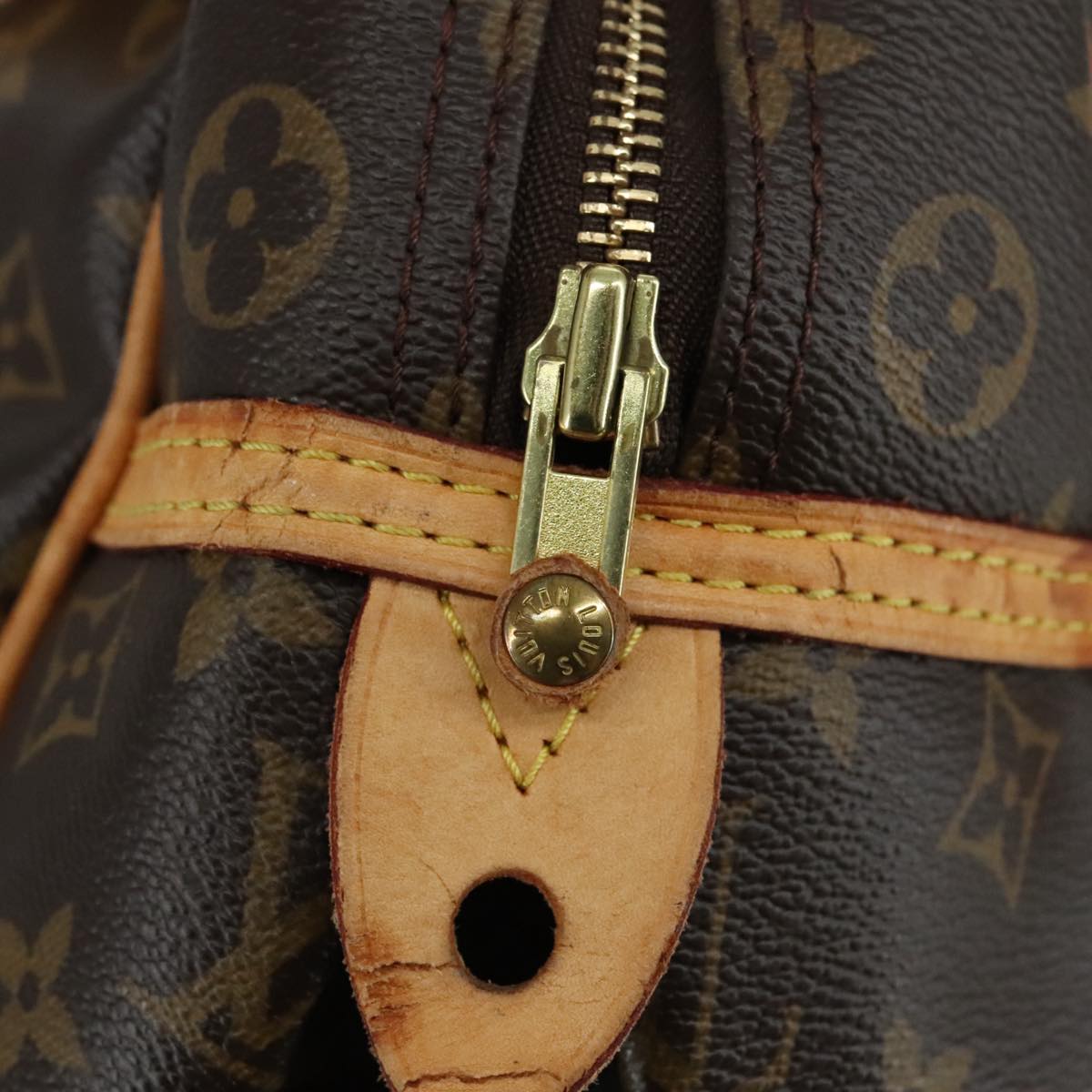 LOUIS VUITTON Monogram Montorgueil GM Shoulder Bag M95566 LV 107424