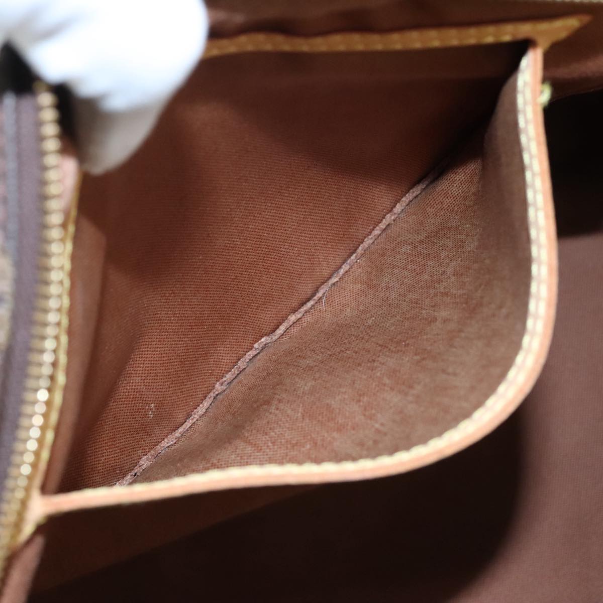 LOUIS VUITTON Monogram Montorgueil GM Shoulder Bag M95566 LV 107424