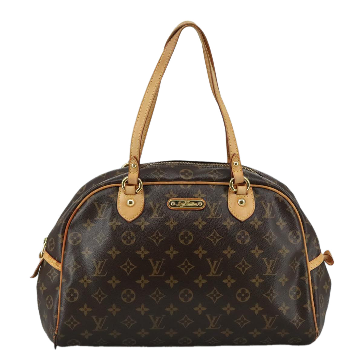 LOUIS VUITTON Monogram Montorgueil GM Shoulder Bag M95566 LV 107424