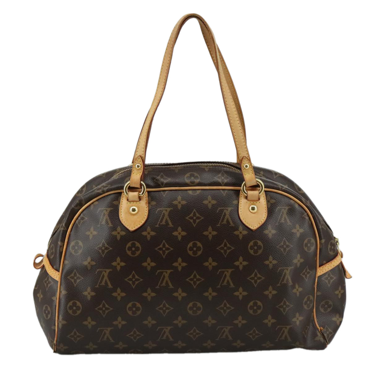 LOUIS VUITTON Monogram Montorgueil GM Shoulder Bag M95566 LV 107424