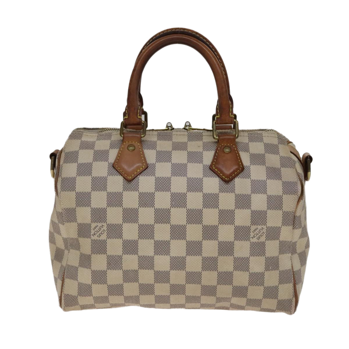 LOUIS VUITTON Damier Azur Speedy Bandouliere 25 Hand Bag N41000 LV 107432