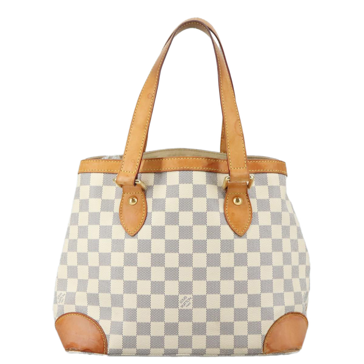 LOUIS VUITTON Damier Azur Hampstead PM Tote Bag N51207 LV 107433