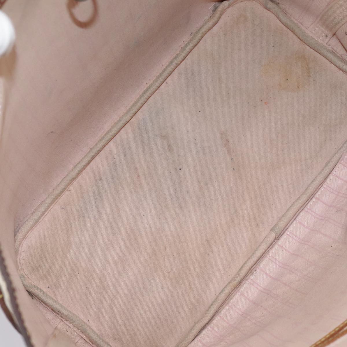 LOUIS VUITTON Damier Azur Neverfull MM Tote Bag N51107 LV 107434