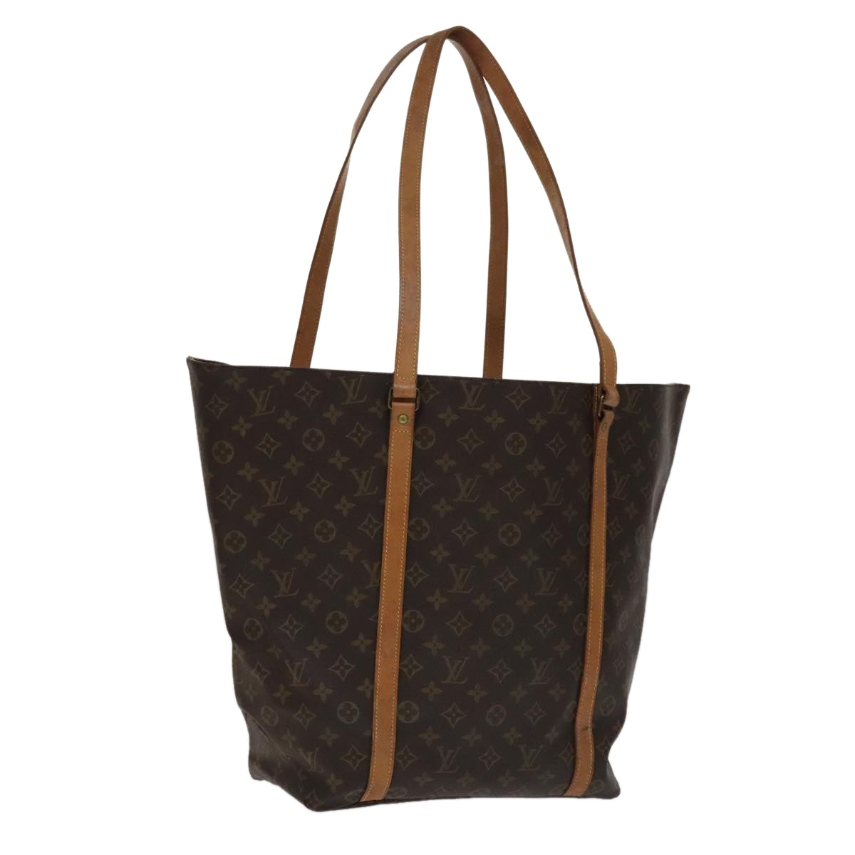 LOUIS VUITTON Monogram Sac Shopping GM Tote Bag M51110 LV 107437