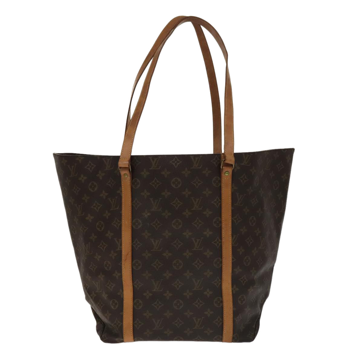 LOUIS VUITTON Monogram Sac Shopping GM Tote Bag M51110 LV 107437