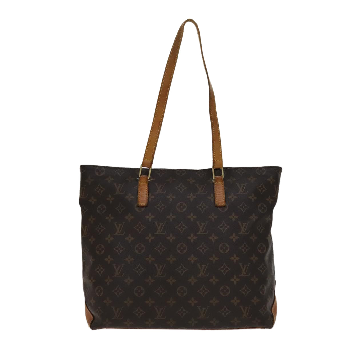 LOUIS VUITTON Monogram Cabas Mezzo Tote Bag M51151 LV 107438