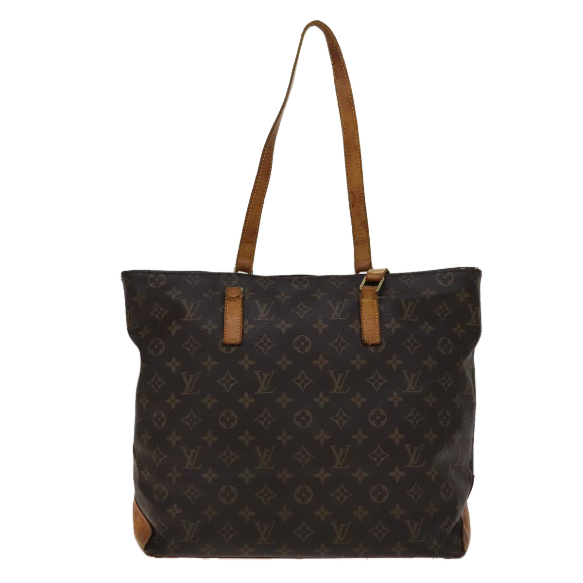 LOUIS VUITTON Monogram Cabas Mezzo Tote Bag M51151 LV 107438