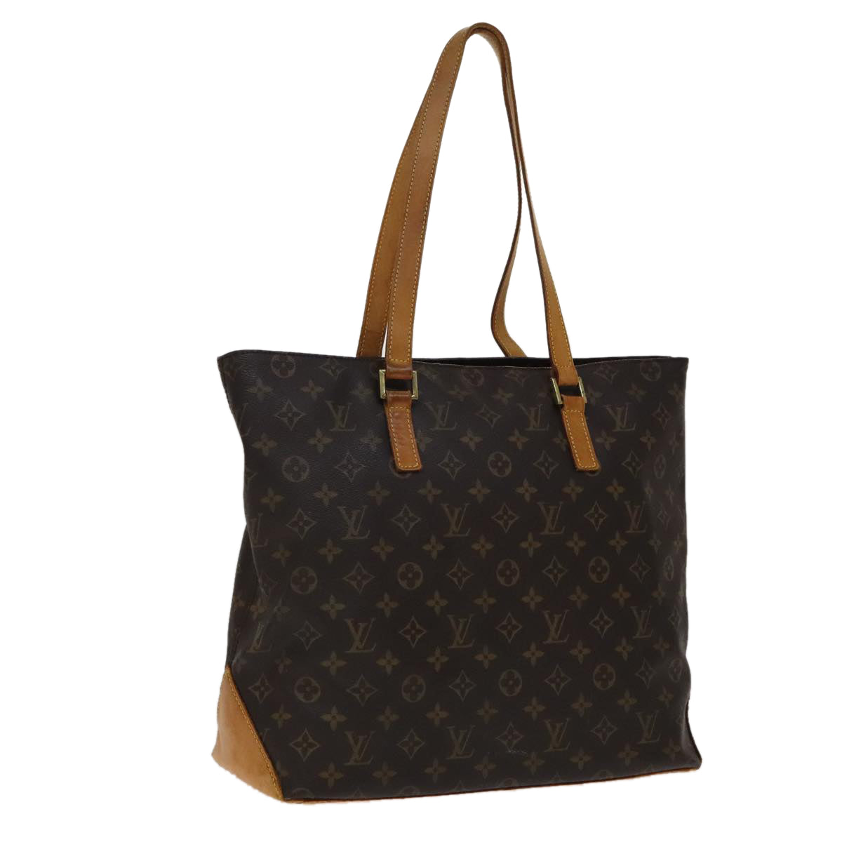 LOUIS VUITTON Monogram Cabas Mezzo Tote Bag M51151 LV 107439