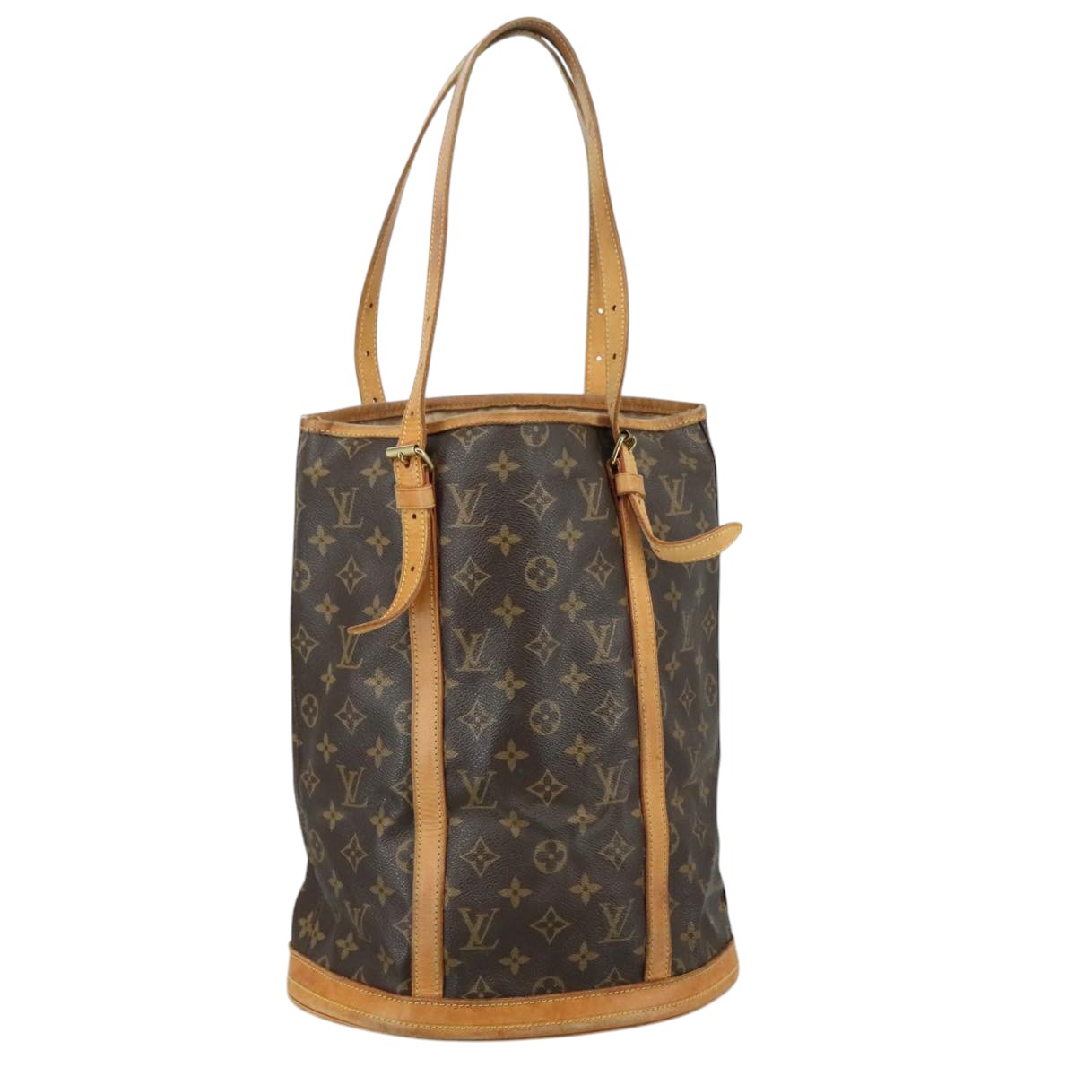 LOUIS VUITTON Monogram Bucket GM Shoulder Bag M42236 LV 107441