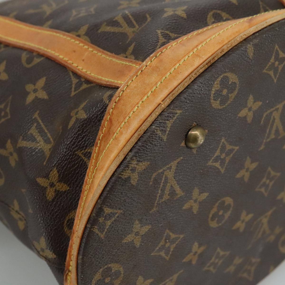 LOUIS VUITTON Monogram Bucket GM Shoulder Bag M42236 LV 107441