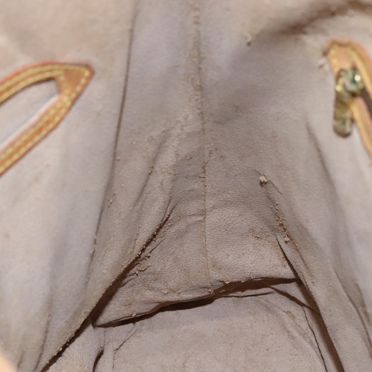 LOUIS VUITTON Monogram Bucket GM Shoulder Bag M42236 LV 107441