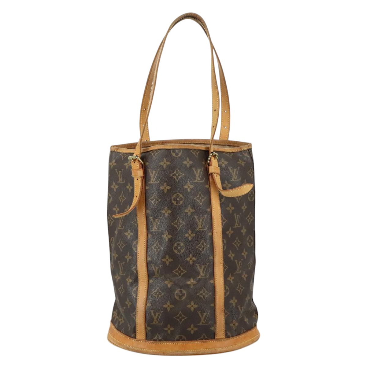 LOUIS VUITTON Monogram Bucket GM Shoulder Bag M42236 LV 107441