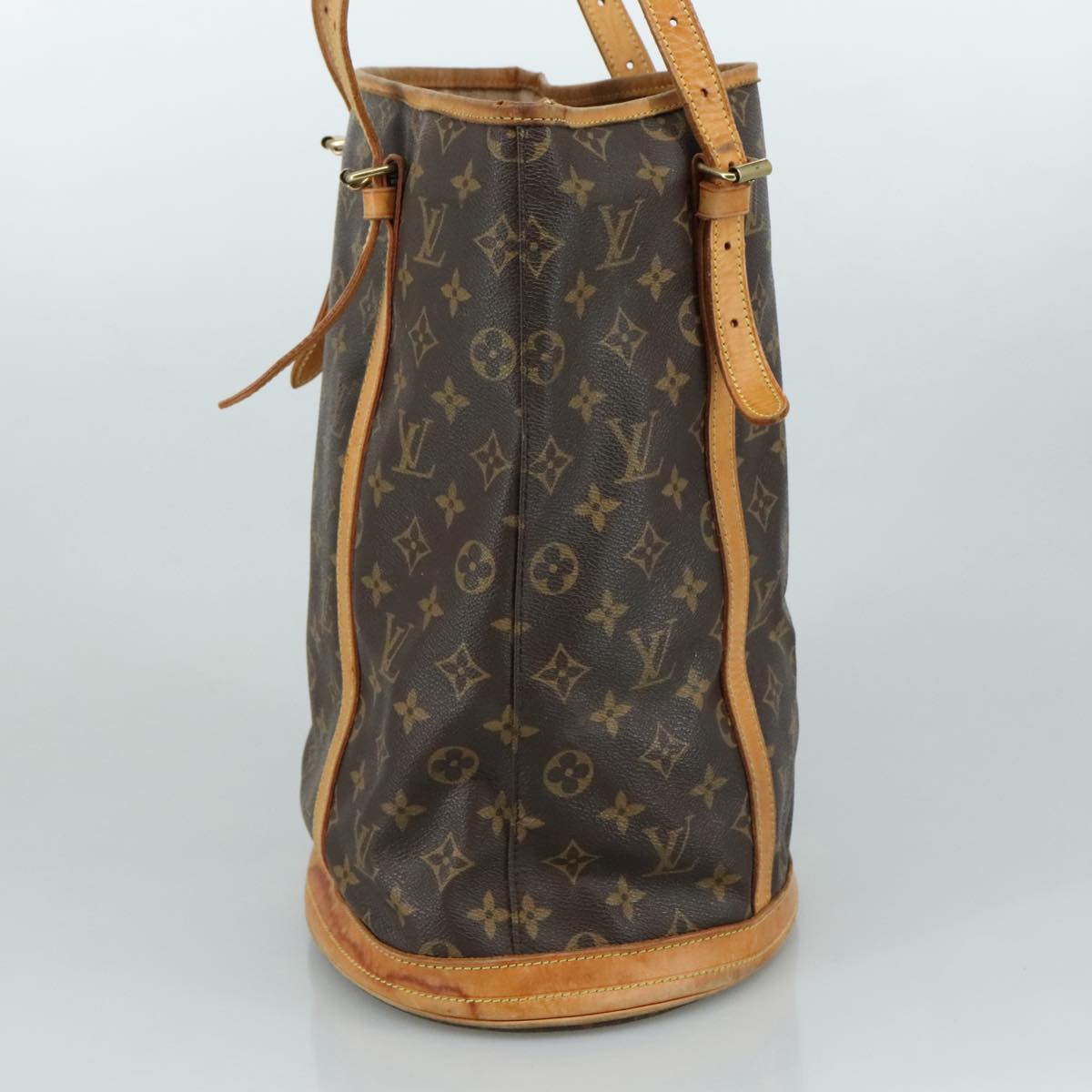 LOUIS VUITTON Monogram Bucket GM Shoulder Bag M42236 LV 107441