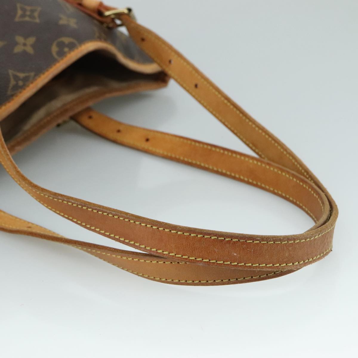 LOUIS VUITTON Monogram Bucket GM Shoulder Bag M42236 LV 107441