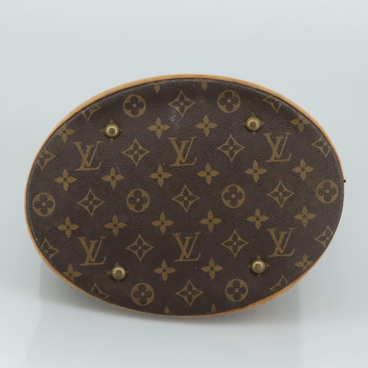 LOUIS VUITTON Monogram Bucket GM Shoulder Bag M42236 LV 107441